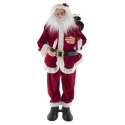 DECORATION DE NOEL PERE NOEL 90 CM 