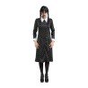 DEGUISEMENT ROBE A MOTIFS MERCREDI ADAM TAILLE XS