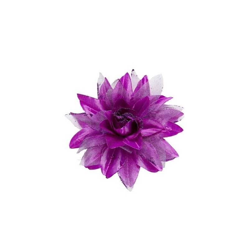 FLEURS POUR CHEVEUX VIOLET