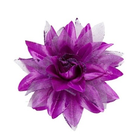 FLEURS POUR CHEVEUX VIOLET 