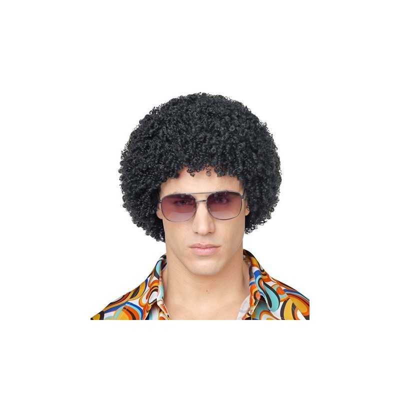 PERRUQUE AFRO NOIRE FRISEE