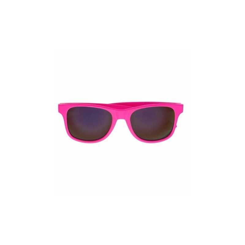 LUNETTES FLUO OU NEON ROSE VERRES MIRROIR