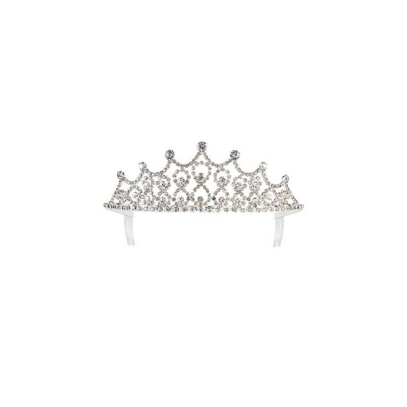 DIADEME METAL STRASS ADULTE