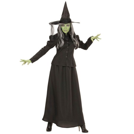 DEGUISEMENT HALLOWEEN FEMME SORCIERE NOIR TAILLE L 
