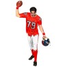 DEGUISEMENT FOOTBALEUR AMERICAIN QUATERBACK ZOMBIE TAILLE S DEGUISEMENT FOOTBALEUR AMERICAIN QUATERBACK ZOMBIE TAILLE S