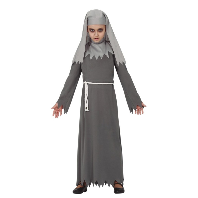 DEGUISEMENT HALLOWEEN NONNE GRISE OU BONNE SOEUR TAILLE 7-9 ANS  DEGUISEMENT HALLOWEEN NONNE GRISE OU BONNE SOEUR TAILLE 7-9 ANS