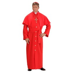 DEGUISEMENT CARDINAL ROUGE TAILLE S