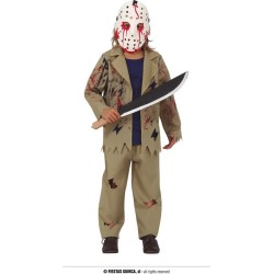 DEGUISEMENT HALLOWEEN VENDREDI DE LA MORT TAILLE 7-9 ANS 