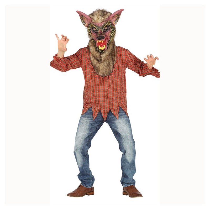 DEGUISEMENT ENFANT LOUP GAROU TAILLE 7-9 ANS  DEGUISEMENT ENFANT LOUP GAROU TAILLE 7-9 ANS