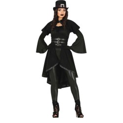 DEGUISEMENT HALLOWEEN VAMPIRE GOTHIC NOIR TAILLE L 