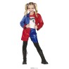DEGUISEMENT ENFANT FILLE DANGEROUS GIRL BLEU ET ROUGE TAILLE 5-6 ANS DEGUISEMENT ENFANT FILLE DANGEROUS GIRL BLEU ET ROUGE TAILLE 5-6 ANS