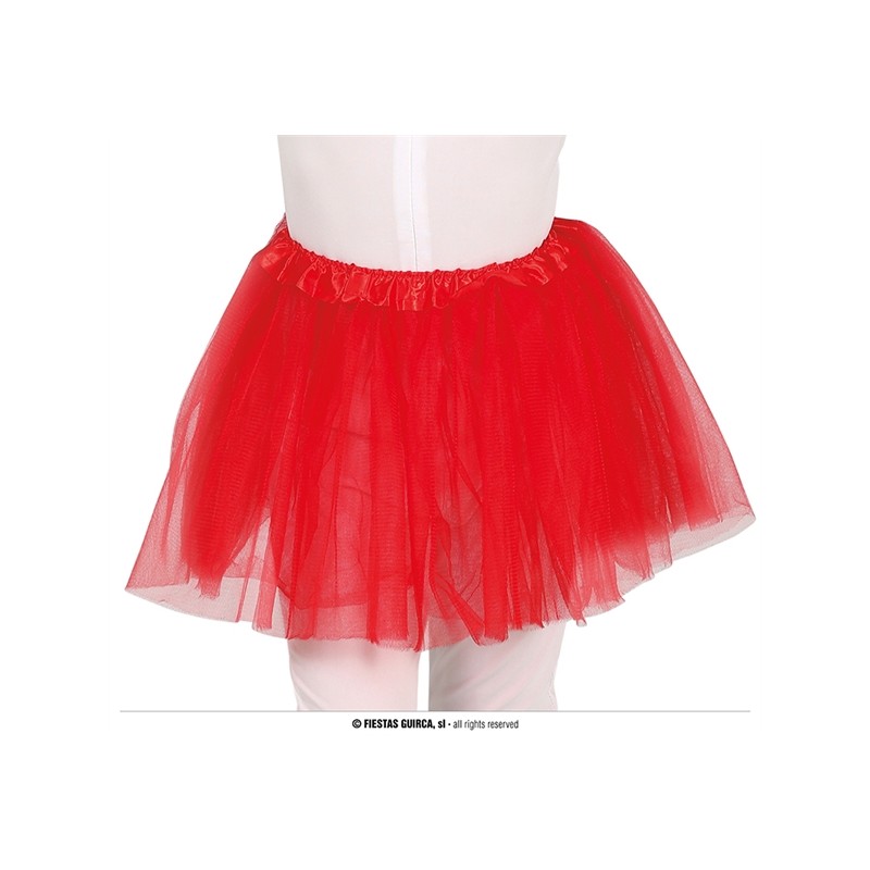 TUTU ROUGE ENFANT 30 CM