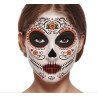 TATOUAGE CATRINA OU DAY OF THE DEAD 30 X 14 CM