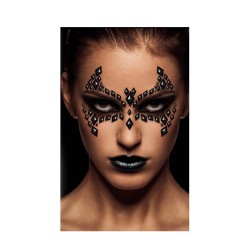 BIJOUX OU STRASS DE VISAGE CHAUVE SOURIS OU BATGIRL