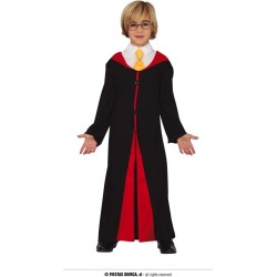 DEGUISEMENT CAPE SORCEIR HARRY NOIR ET ROUGE TAILLE 10-12 ANS 