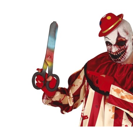 FAUX CISEAUX MULTICOLORES 40 CM 