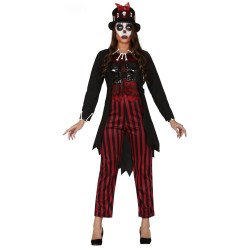 DEGUISEMENT HALLOWEEN FEMME VAUDOU TAILLE M