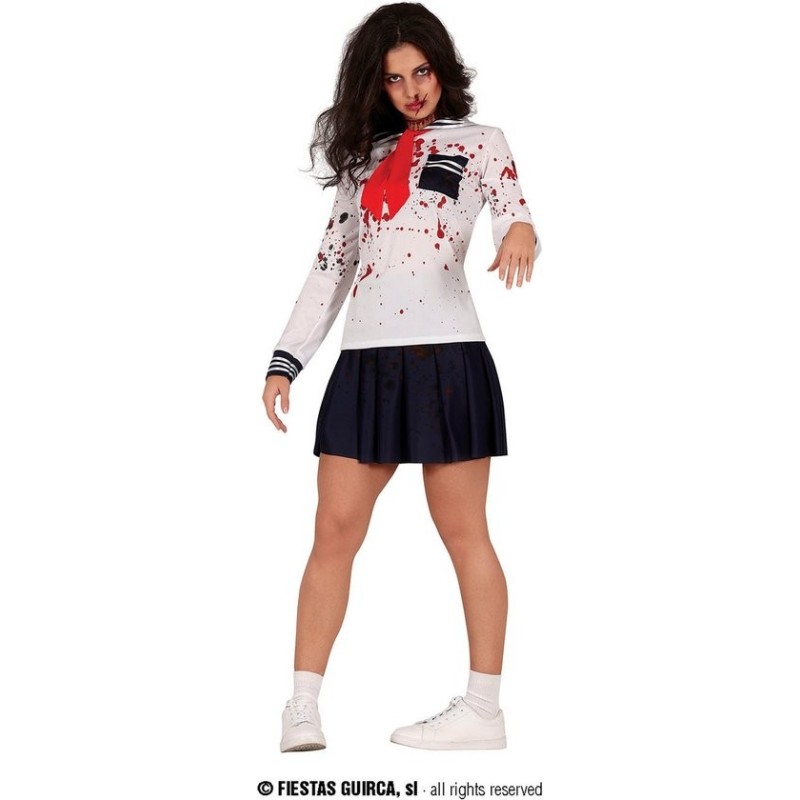 DEGUISEMENT HALLOWEEN FEMME ETUDIANTE ZOMBIE TAILLE M DEGUISEMENT HALLOWEEN FEMME ETUDIANTE ZOMBIE TAILLE M