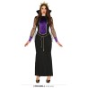 DEGUISEMENT HALLOWEEN SORCIERE NOIR ET VIOLET MIRROR QUEEN TAILLE L 