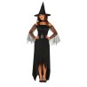DEGUISEMENT HALLOWEEN FEMME SORCIERE NOIR TAILLE M