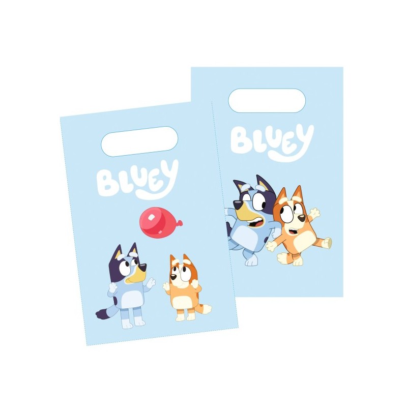 8 SACS CADEAUX EN PAPIER BLUEY 8 SACS CADEAUX EN PAPIER BLUEY