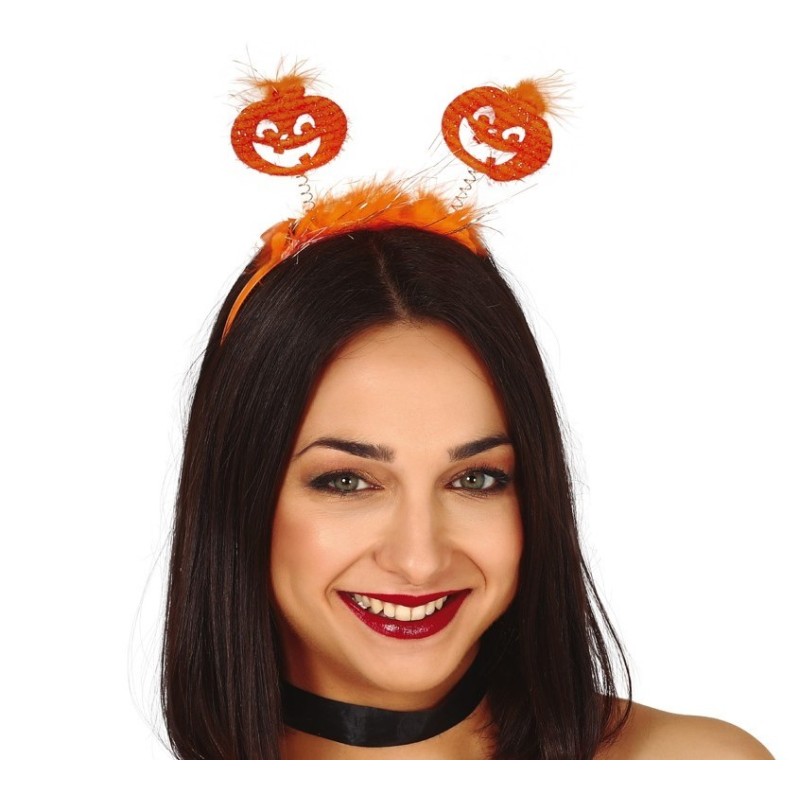 SERRE-TETE CITROUILLES HALLOWEEN SERRE-TETE CITROUILLES HALLOWEEN