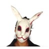 MASQUE DE LAPIN TUEUR BLANC EN SANG LATEX