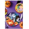6 ASSIETTES HALLOWEEN CITROUILLES ET FANTOMES 23 CM