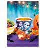 6 GOBELETS HALLOWEEN CITROUILLES ET FANTOMES 240 ML