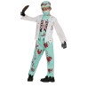 DEGUISEMENT HALLOWEEN MEDECIN SQUELETTE TAILLE 10-12 ANS 