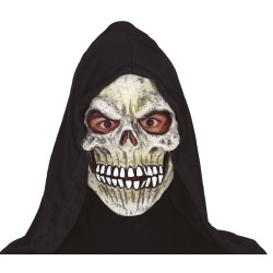 MASQUE TETE DE MORT A CAPUCHE EN LATEX