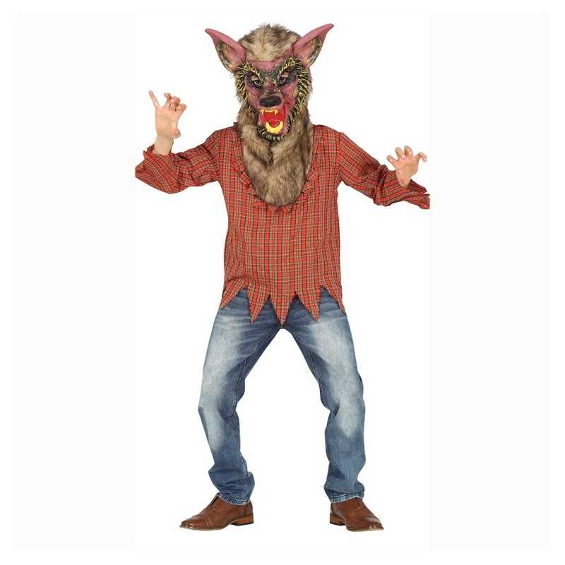 DEGUISEMENT ENFANT LOUP GAROU TAILLE 10-12 ANS 