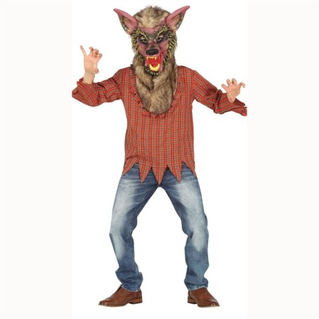 DEGUISEMENT ENFANT LOUP GAROU TAILLE 10-12 ANS 