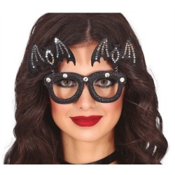 LUNETTES CHAUVE SOURIS HALLOWEEN NOIRE