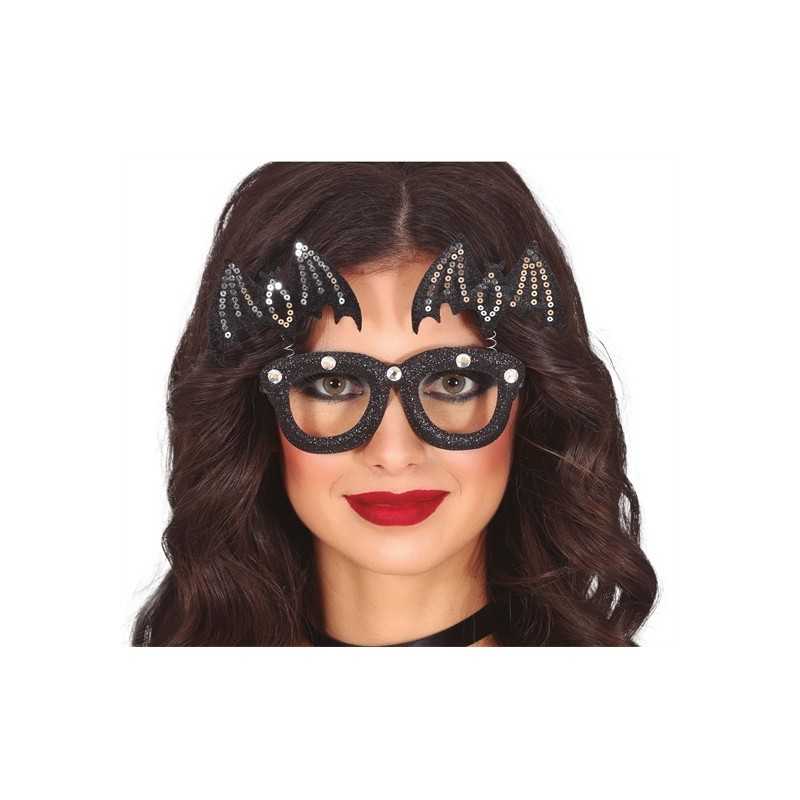 LUNETTES CHAUVE SOURIS HALLOWEEN NOIRE