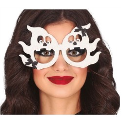 LUNETTES FANTOME HALLOWEEN BLANCHES