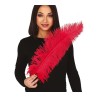 PLUME D'AUTRUCHE ROUGE 50 CM 