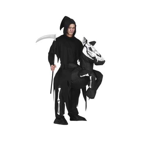 DEGUISEMENT HALLOWEEN CHEVALIER SQUELETTE TAILLE L 