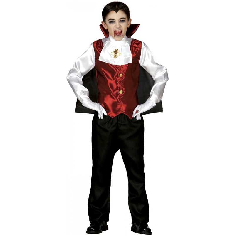 DEGUISEMENT HALLOWEEN GARCON VAMPIRE DRACULA TAILLE 5-6 ANS 
