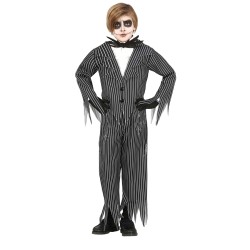 DEGUISEMENT HALLOWEN MRS KELETON TAILLE 7-9 ANS 