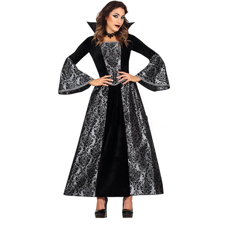 DEGUISEMENT HALLOWEEN FEMME VAMPIRE NOIR TAILLE L