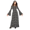 DEGUISEMENT HALLOWEEN  SORCIERE GRISE ARRABESQUE  TAILLE L