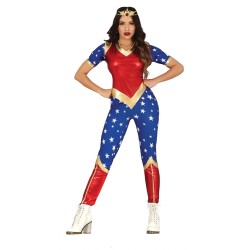 DEGUISEMENT FEMME SUPER HEROINE WONDER TAILLE S