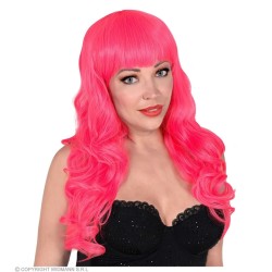 PERRUQUE BELLA LONGUE CHEVEUX ONDULES FUSCHIA 