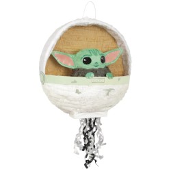 PINATA 3D BEBE YODA STAR WARS EN 3D A TAPER OU A TIRER