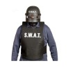 CASQUE ANTI EMEUTE NOIR DE POLICE SWAT ADULTE CASQUE ANTI EMEUTE NOIR DE POLICE SWAT ADULTE