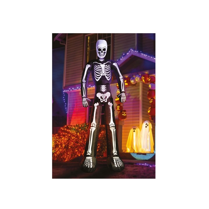 SQUELETTE GONFLABLE HALLOWEEN 200 X 150 CM