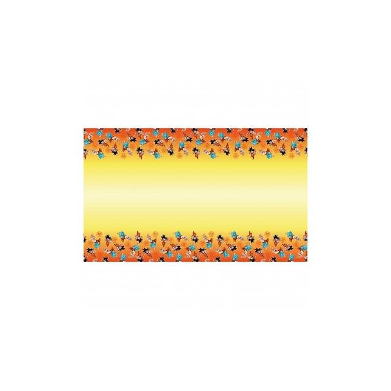 NAPPE PAPIER RECYCLABLE 136CM X 228CM DRAGON BALL Z ©