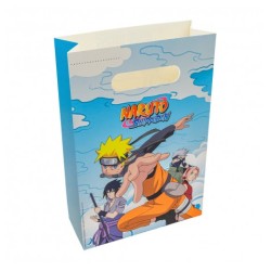 4 SACS CADEAUX NARUTO SHIPPUNDEN EN CARTON 15.8CM X 23.6CM 