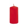 BOUGIE CYLINDRIQUE ROUGE 4 CM X 6 CM